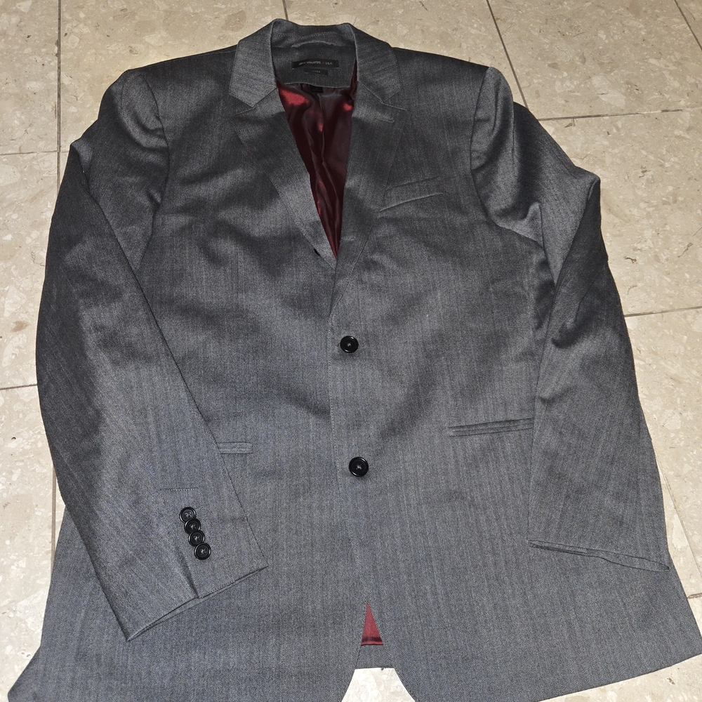 John Varvatos LUXE Men's Gray Blazer - 42R